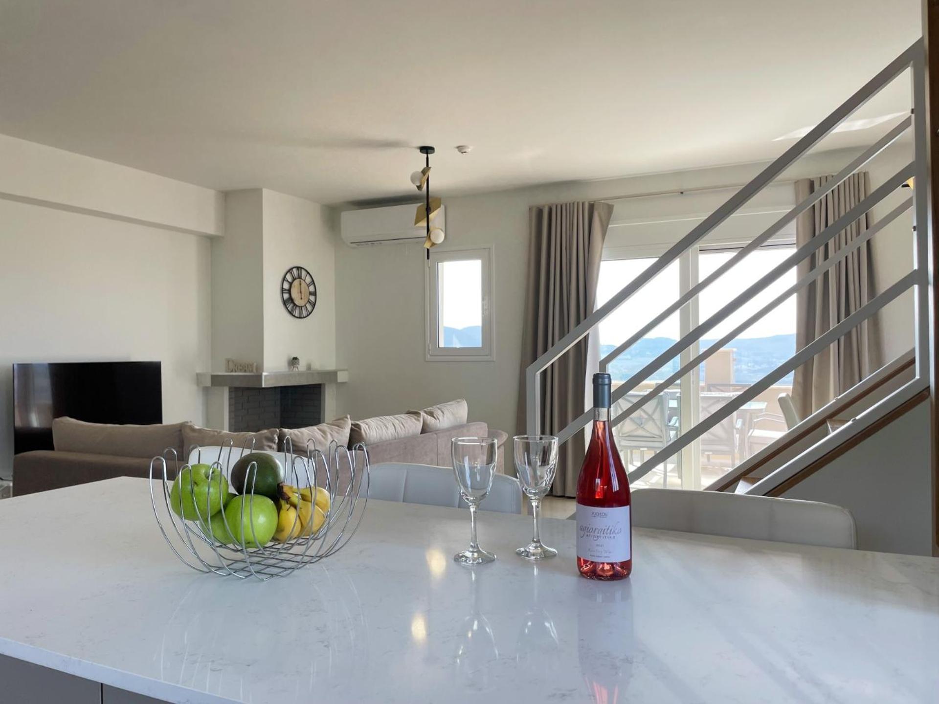 Skyview I Lejlighed Nafplio Eksteriør billede